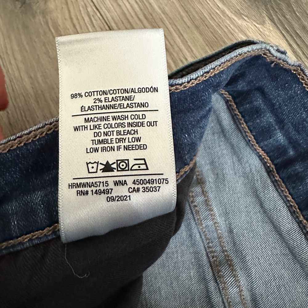 Joe's Jeans High Rise Flare Dark Blue Denim 28 x 29 - Picture 5 of 11